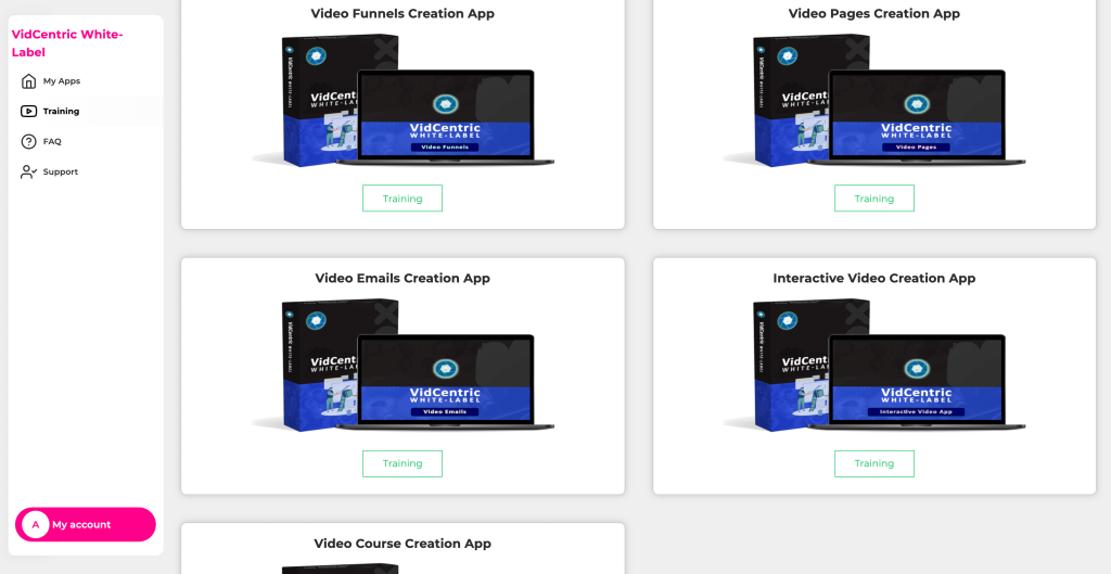 Vidcentric Review – Full White Label Rights For 5 Video Apps
