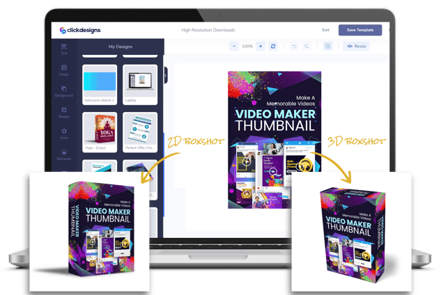 ClickDesigns Review –  Fast And Easy To Use Graphic Design Tool