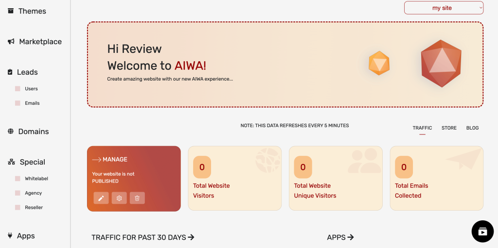 AIWA22 Review – AI Powered Website And Mobile App Builder