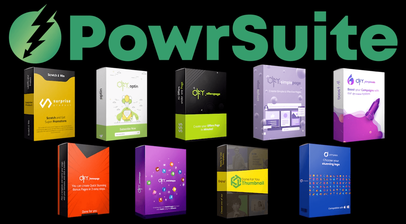 PowrSuite Review – Get 9 Software Apps For The Price Of 1