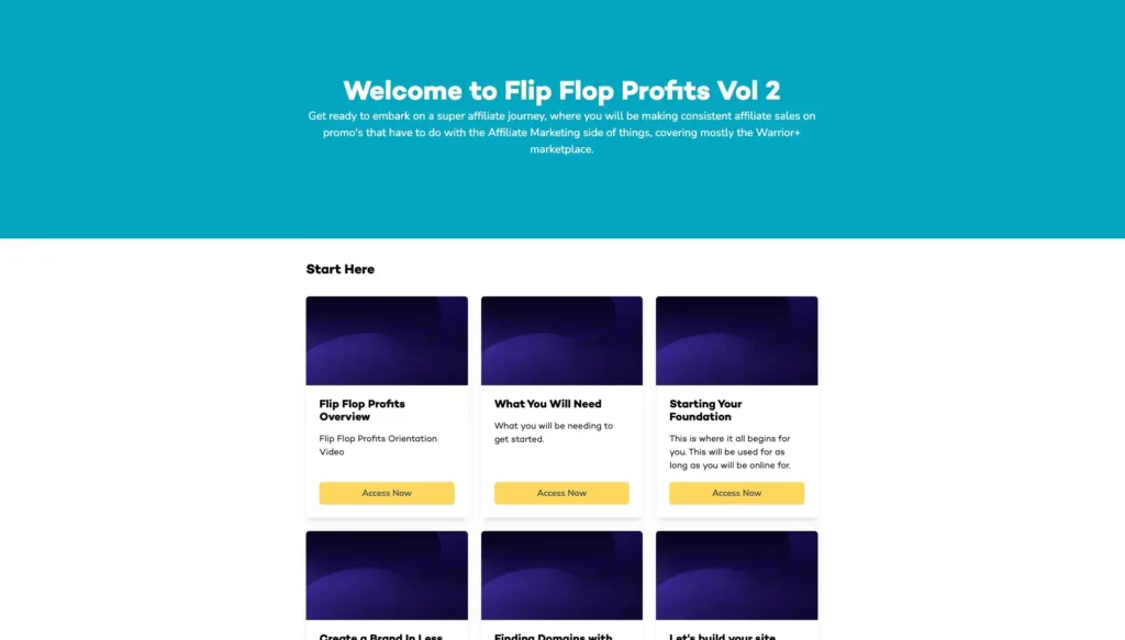 Flip Flop Profits 2022 – Affiliate Marketing Blueprint