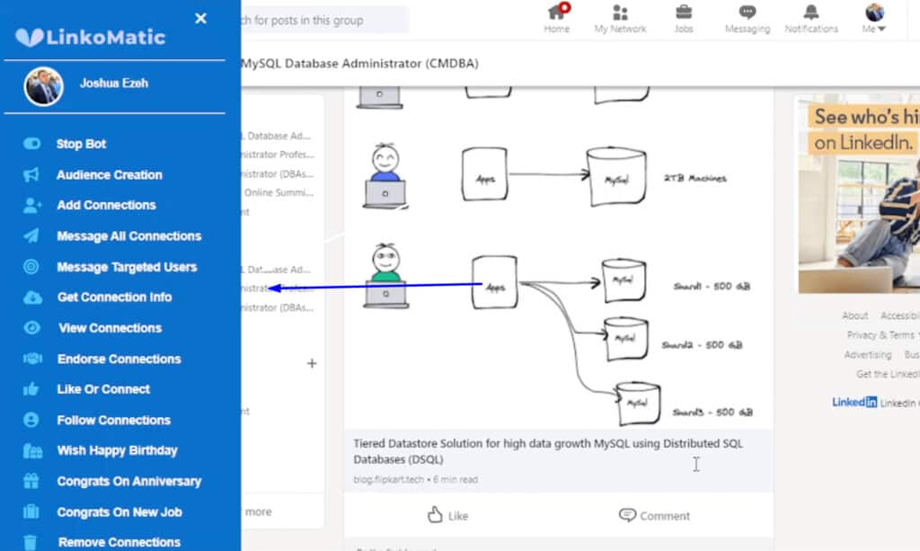 LinkoMatic Review – All In One LinkedIn Marketing App