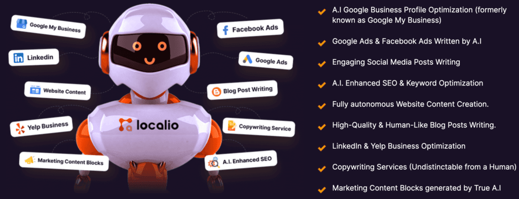Localio Review – Sell Content Using AI To Local Businesses