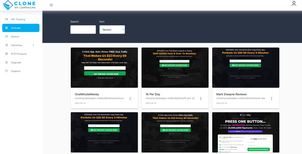 Clone My Campaigns Review – Get 11 Done For You Affiliate Campaigns