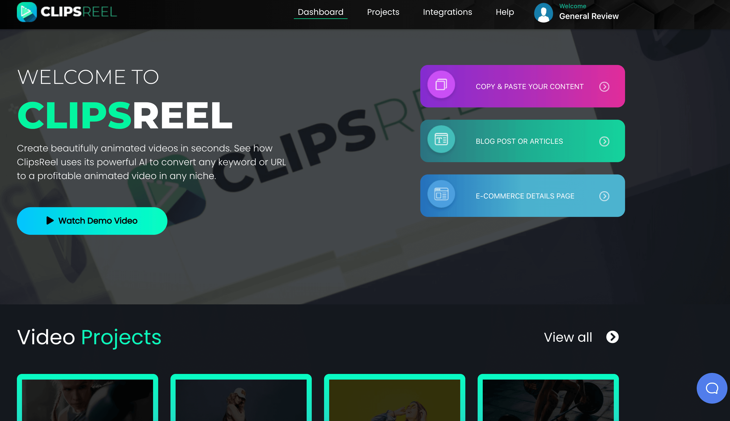 ClipsReel Review – Create Stunning Videos From Text Or Any URL
