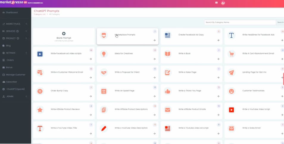 MarketPresso AI Review: Worlds’s First AI Marketplace Builder