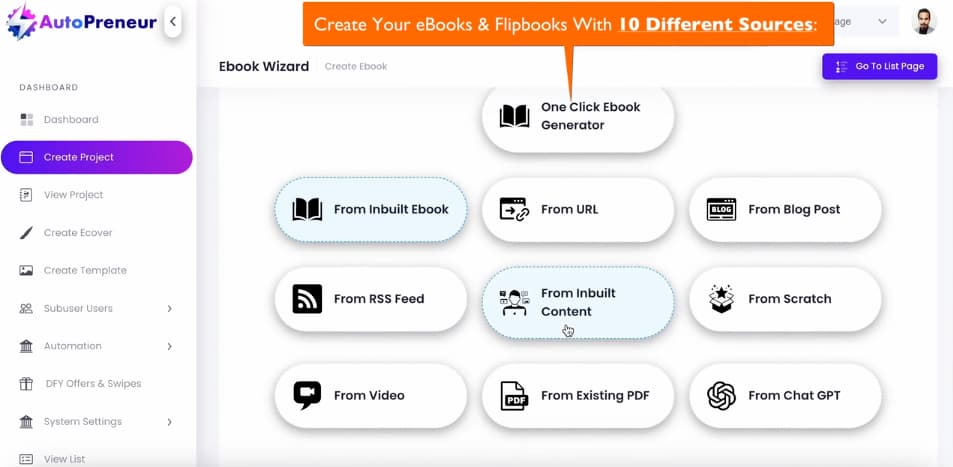 AutoPreneur AI Review – Create Lockable FlipBooks In Seconds
