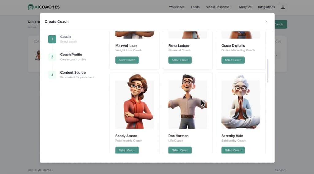 AICoaches Review – Clone Anyone Into an AI Avatar Chatbot